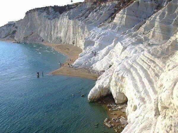 Anemone Della Scala Dei Turchi Apartment Реалмонте Екстериор снимка